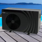 Front discharge heat pump